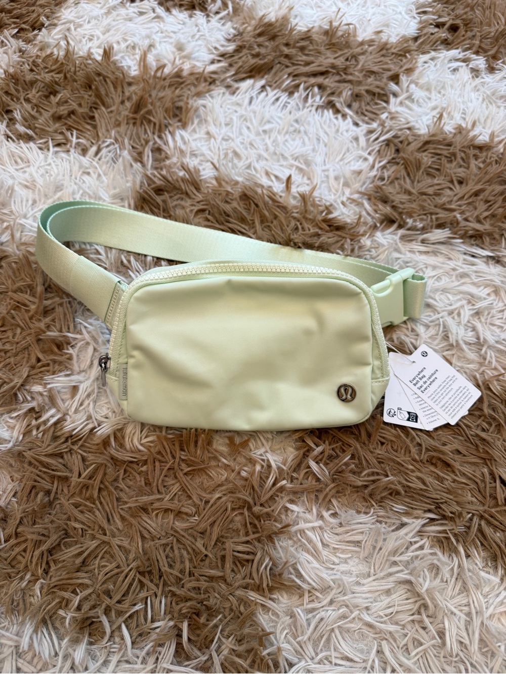 lululemon athletica Light Mint Crossbody Belt Bag